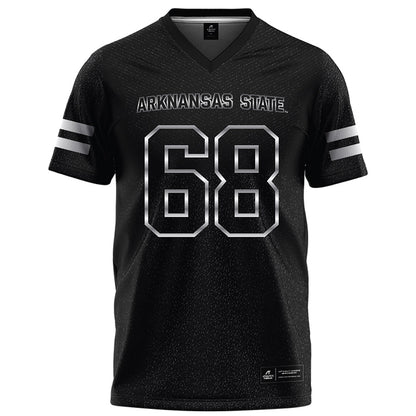 Arkansas State - NCAA Football : Tristian Smith - Melange Black Football Jersey