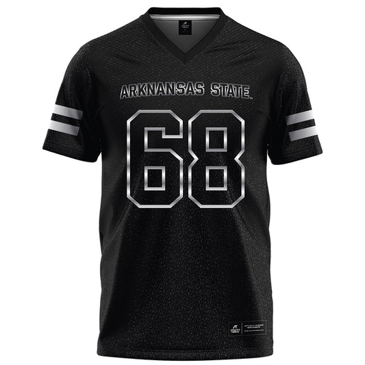 Arkansas State - NCAA Football : Tristian Smith - Melange Black Football Jersey
