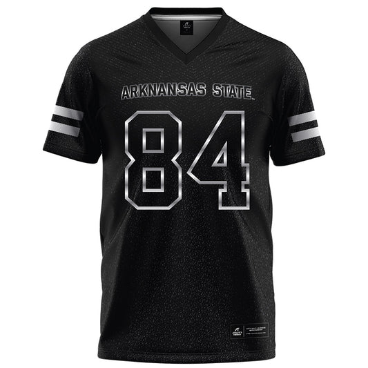 Arkansas State - NCAA Football : Reed Linder - Melange Black Football Jersey