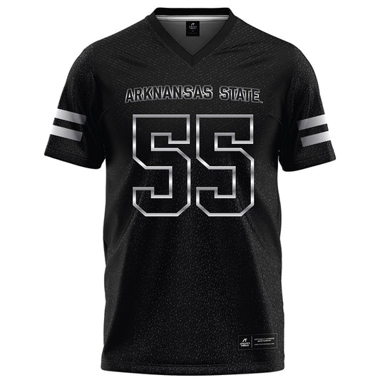 Arkansas State - NCAA Football : Aleric Watson - Melange Black Football Jersey-0