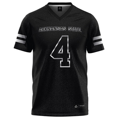 Arkansas State - NCAA Football : Devin Spencer - Melange Black Football Jersey-0