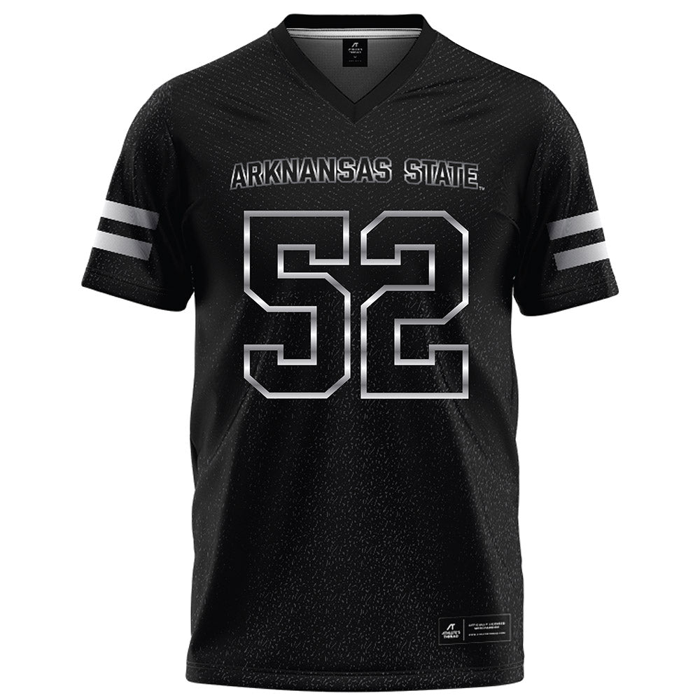Arkansas State - NCAA Football : Mason Myers - Melange Black Football Jersey