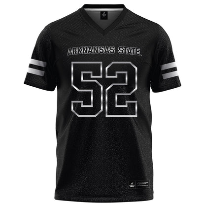 Arkansas State - NCAA Football : Mason Myers - Melange Black Football Jersey