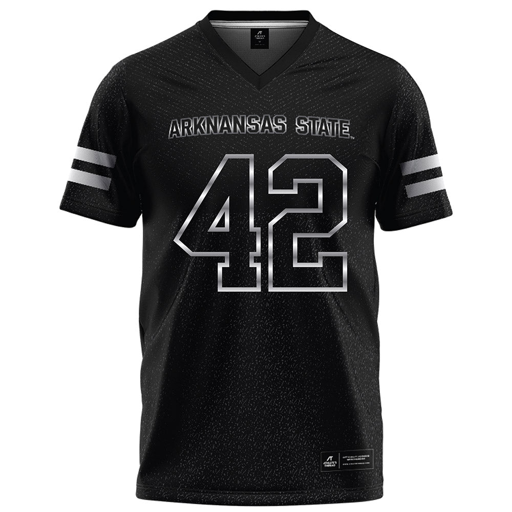 Arkansas State - NCAA Football : Shaun Williams - Melange Black Football Jersey-0