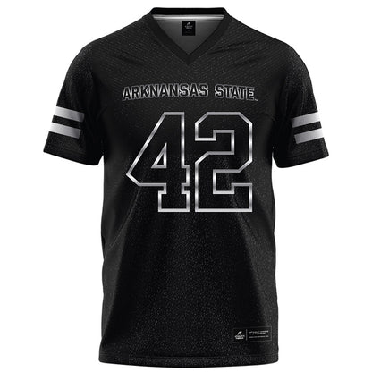 Arkansas State - NCAA Football : Shaun Williams - Melange Black Football Jersey-0