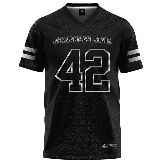 Arkansas State - NCAA Football : Shaun Williams - Melange Black Football Jersey-0