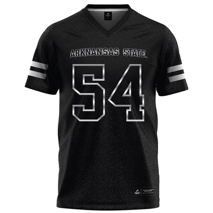 Arkansas State - NCAA Football : Ryan Reese - Melange Black Football Jersey-0