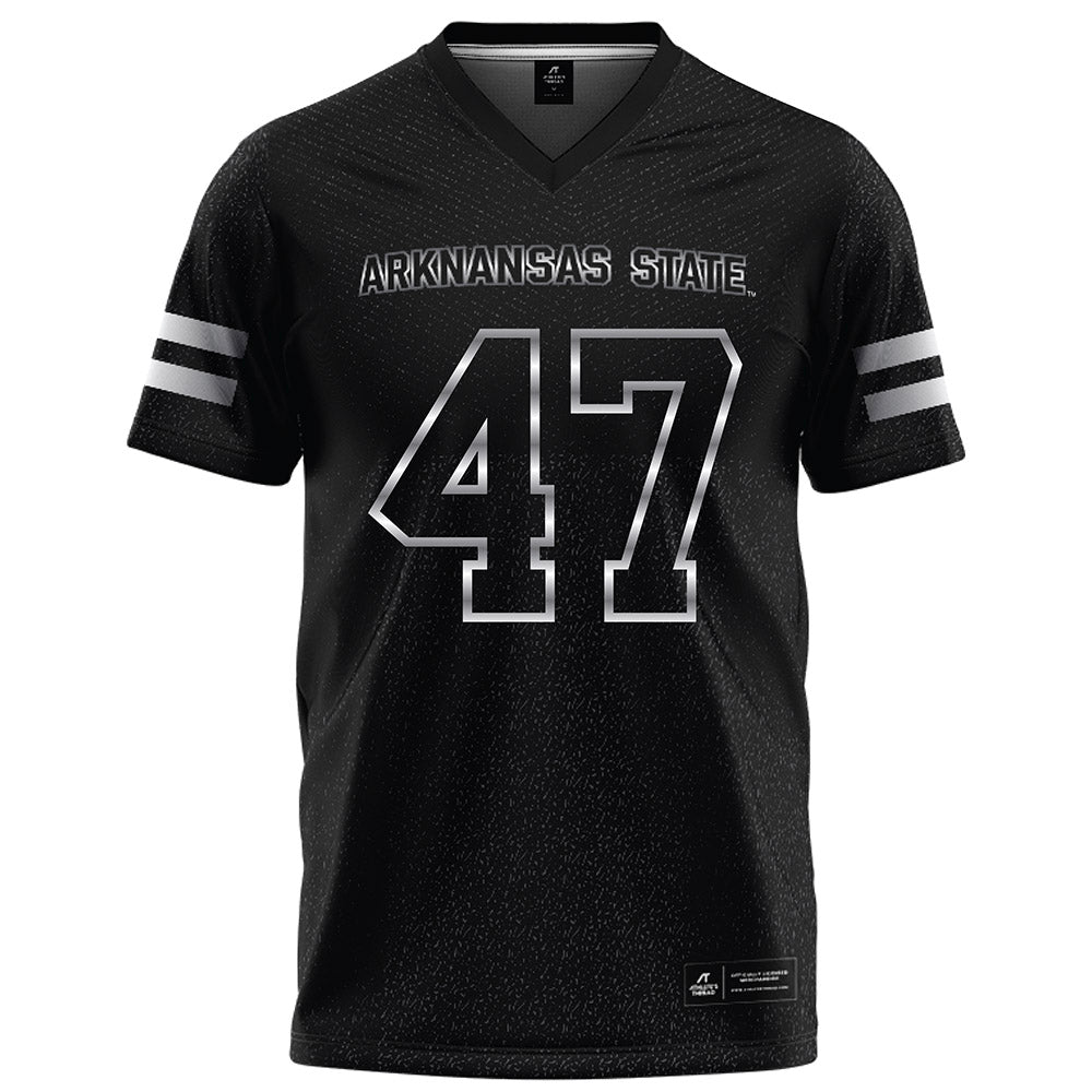 Arkansas State - NCAA Football : Melvin Bridges III - Melange Black Football Jersey-0