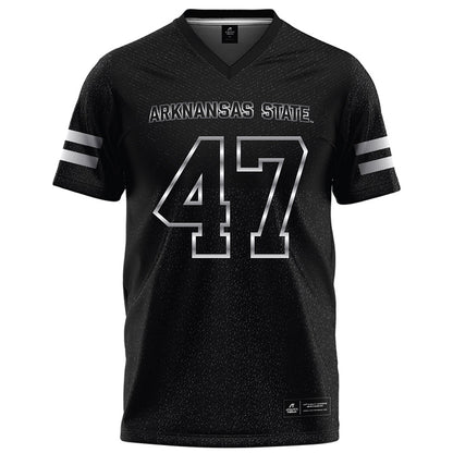 Arkansas State - NCAA Football : Melvin Bridges III - Melange Black Football Jersey-0