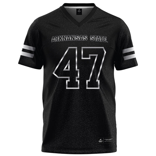 Arkansas State - NCAA Football : Melvin Bridges III - Melange Black Football Jersey-0