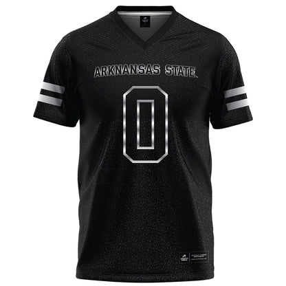 Arkansas State - NCAA Football : Trenton Yowe - Melange Black Football Jersey-0