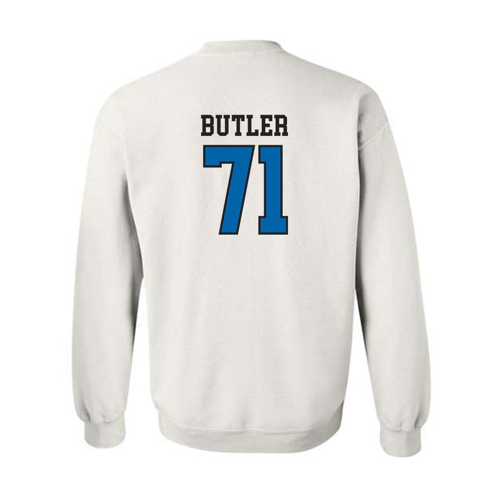 MTSU - NCAA Football : Quentin Butler - Classic Shersey Crewneck Sweatshirt-1