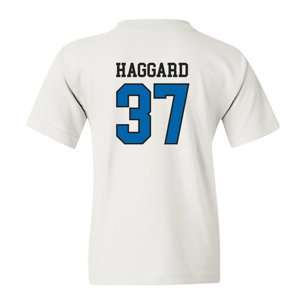 MTSU - NCAA Football : Justis Haggard - Classic Shersey Youth T-Shirt-1
