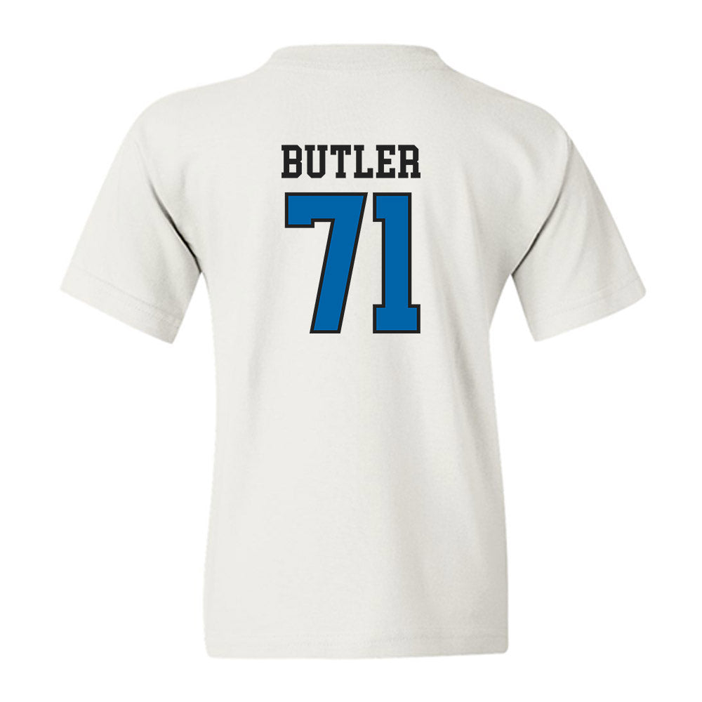 MTSU - NCAA Football : Quentin Butler - Classic Shersey Youth T-Shirt-1