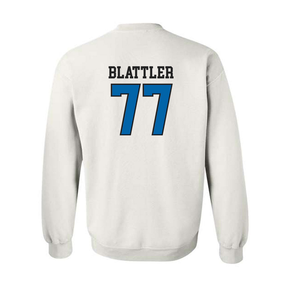 MTSU - NCAA Football : Diego Blattler - Classic Shersey Crewneck Sweatshirt-1