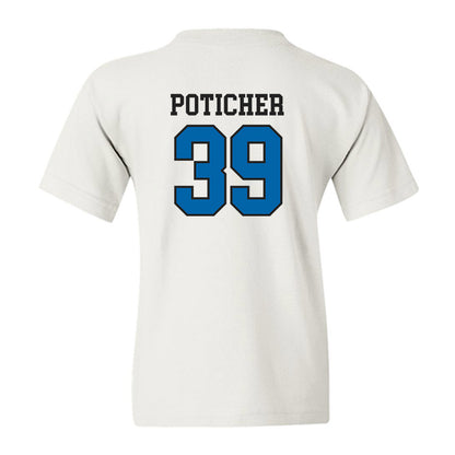 MTSU - NCAA Football : Evan Poticher - Classic Shersey Youth T-Shirt-1