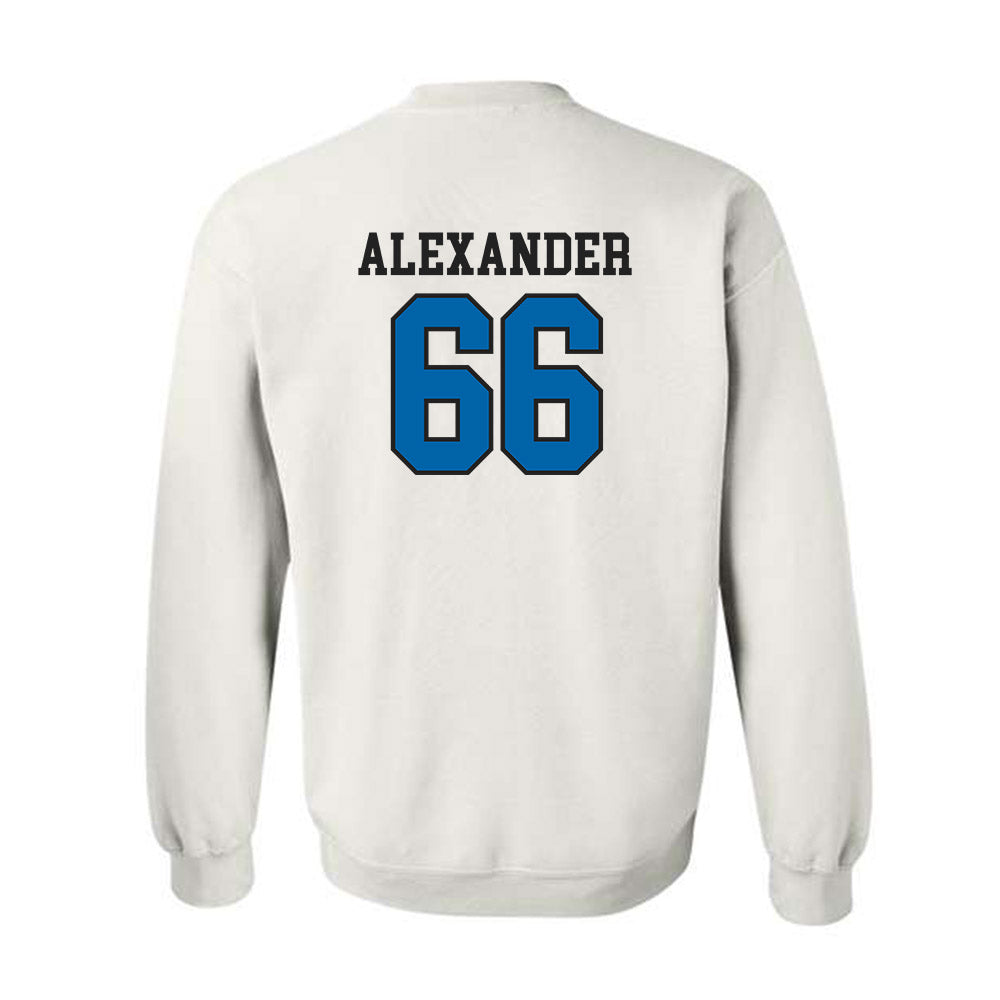 MTSU - NCAA Football : Aaren Alexander - Classic Shersey Crewneck Sweatshirt-1