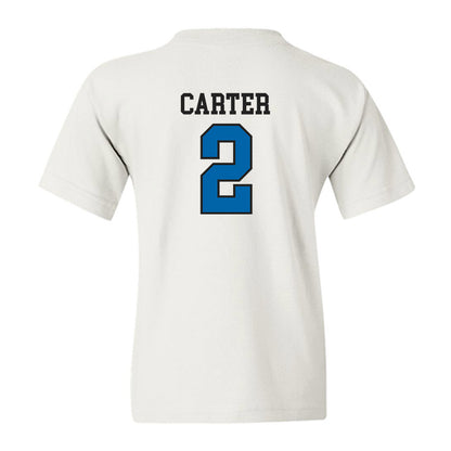 MTSU - NCAA Men's Basketball : Jahvin Carter - Classic Shersey Youth T-Shirt-1