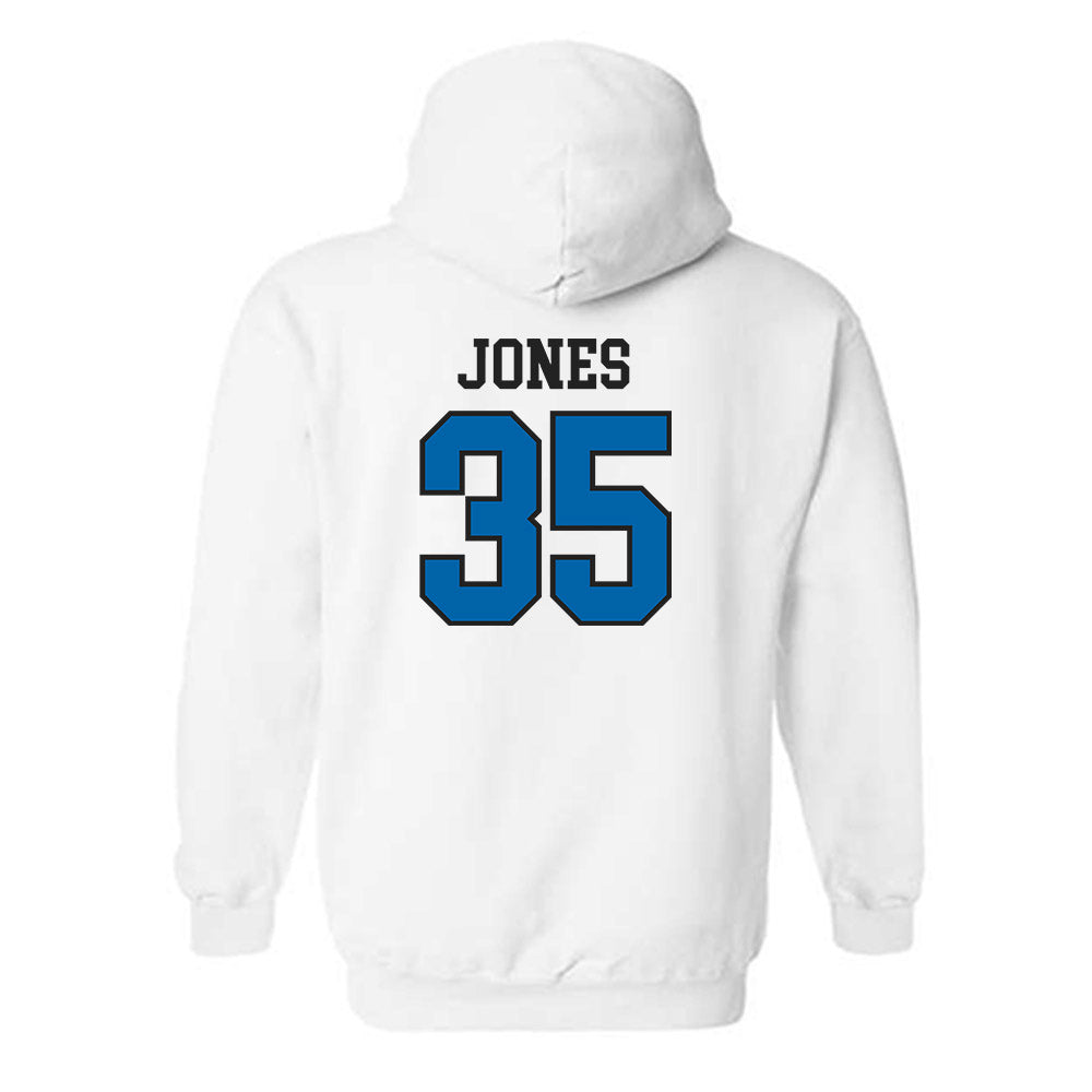 MTSU - NCAA Football : Ashton Jones - Classic Shersey Hooded Sweatshirt-1