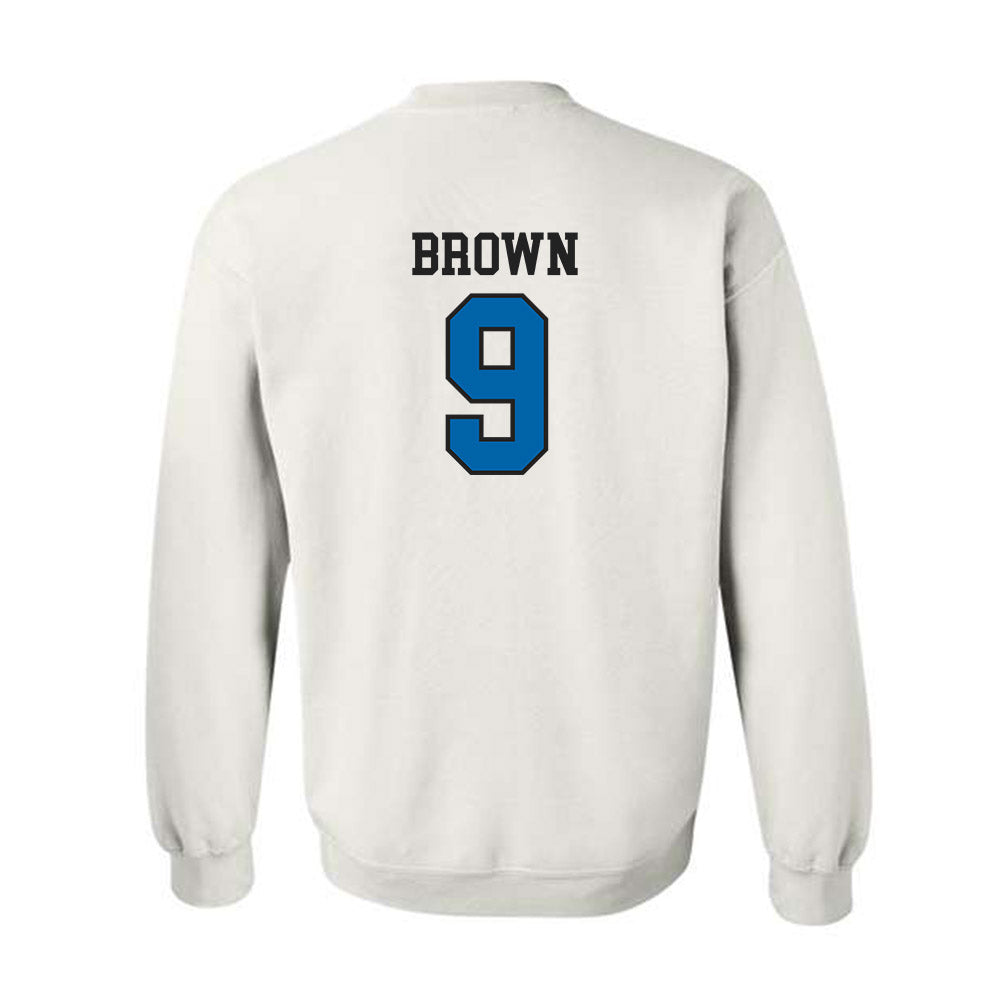 MTSU - NCAA Football : Terrence Brown - Classic Shersey Crewneck Sweatshirt-1