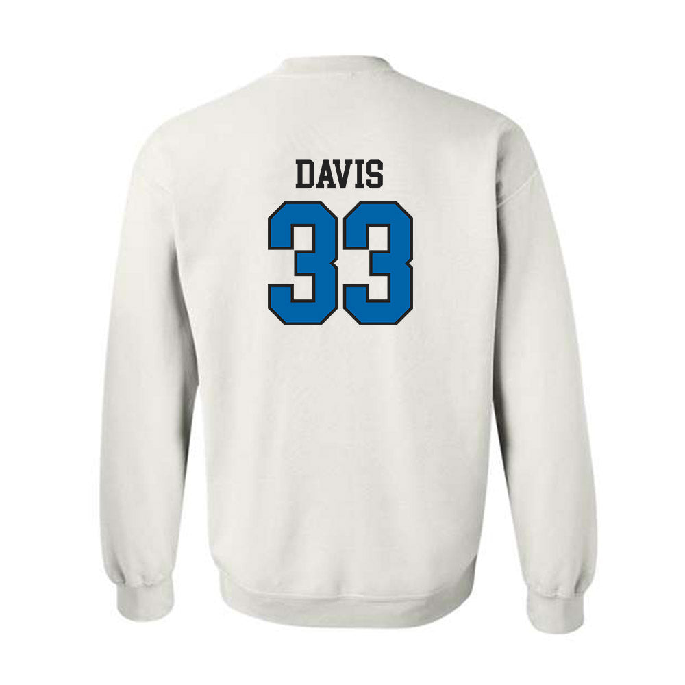 MTSU - NCAA Football : Brooklen Davis - Classic Shersey Crewneck Sweatshirt-1