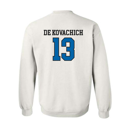 MTSU - NCAA Men's Basketball : Kevin De Kovachich - Classic Shersey Crewneck Sweatshirt-1