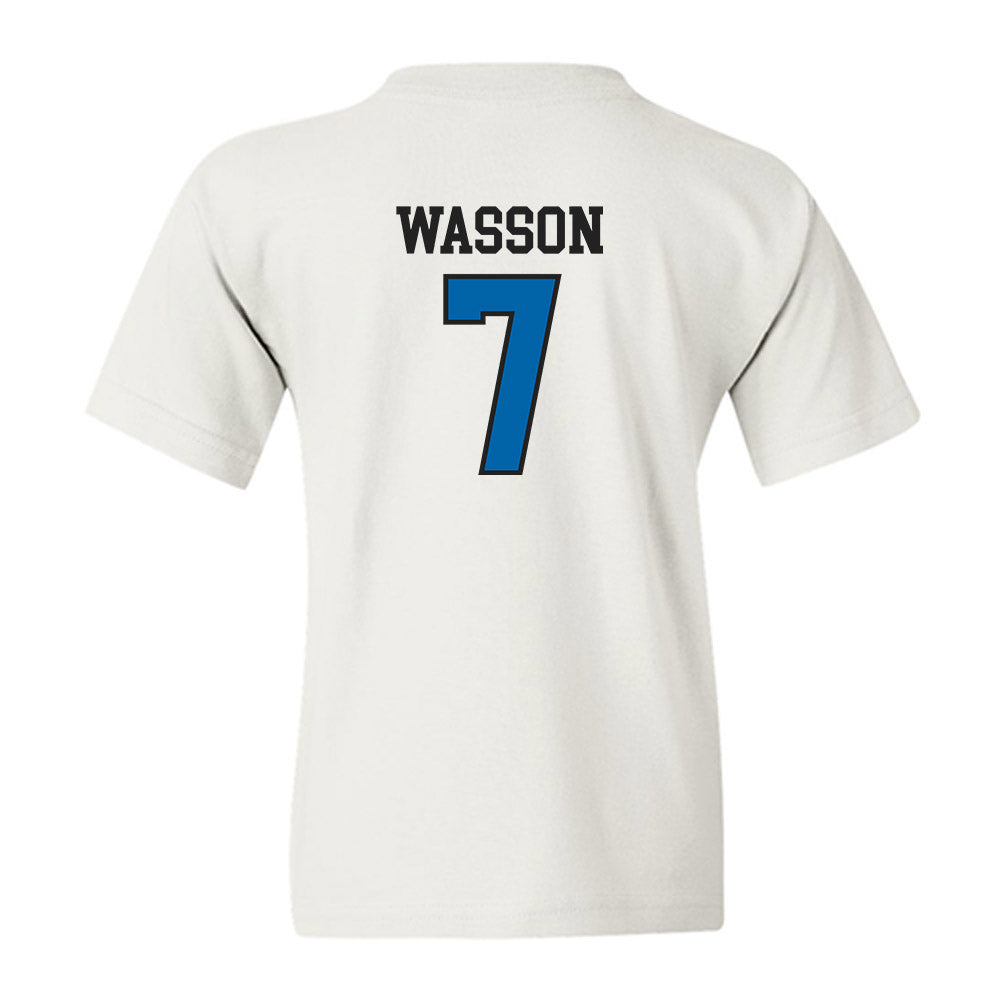 MTSU - NCAA Football : Hogan Wasson - Classic Shersey Youth T-Shirt-1