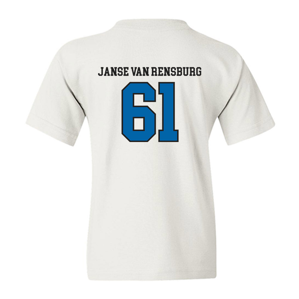MTSU - NCAA Football : Otto Janse Van Rensburg - Classic Shersey Youth T-Shirt-1