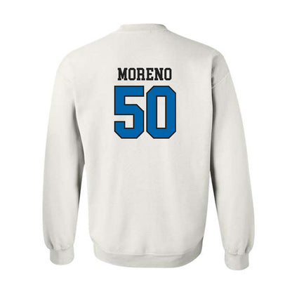 MTSU - NCAA Football : Chris Moreno - Classic Shersey Crewneck Sweatshirt-1