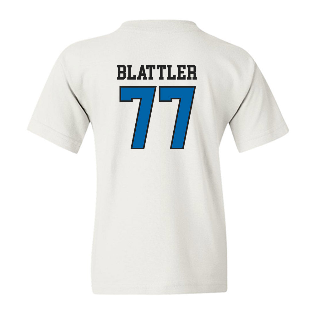 MTSU - NCAA Football : Diego Blattler - Classic Shersey Youth T-Shirt-1