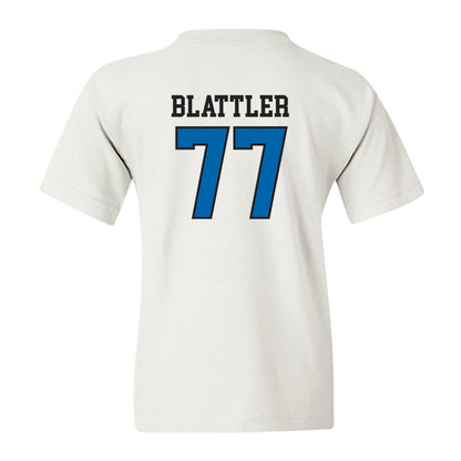 MTSU - NCAA Football : Diego Blattler - Classic Shersey Youth T-Shirt-1