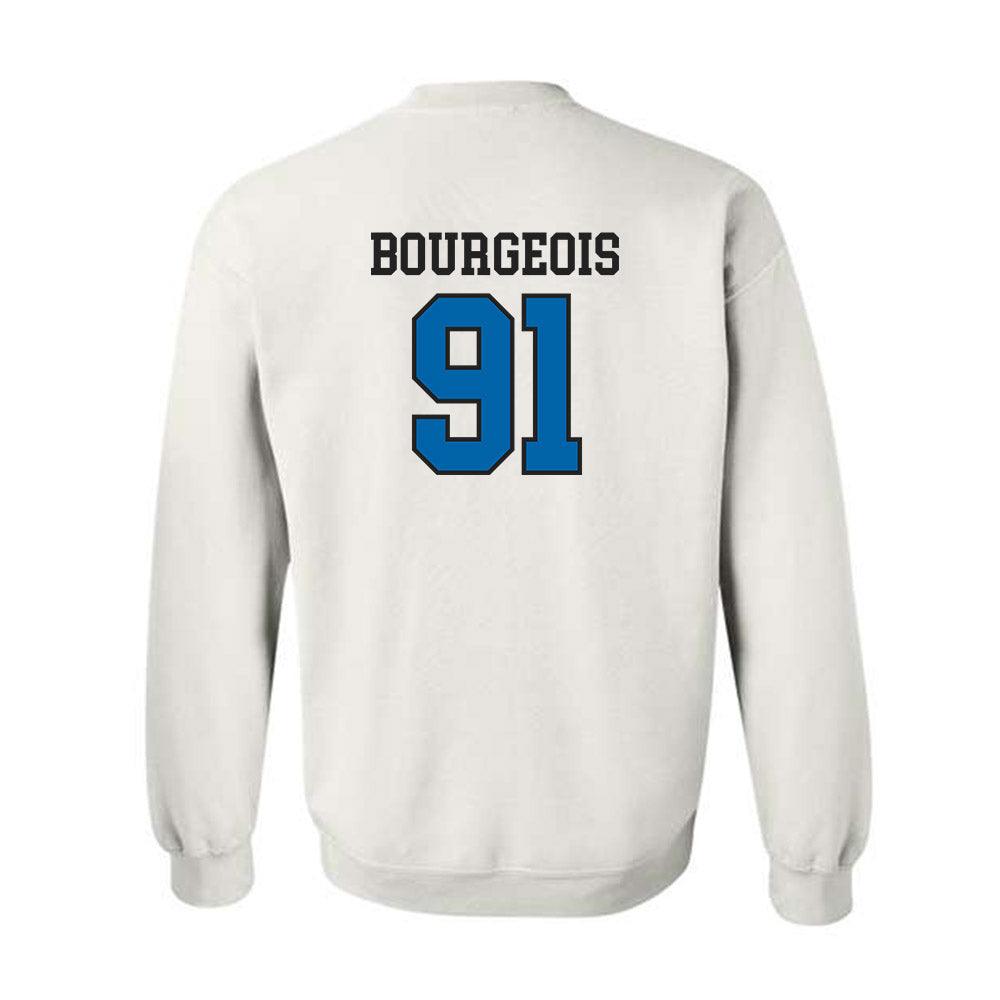 MTSU - NCAA Football : Dominic Bourgeois - Classic Shersey Crewneck Sweatshirt-1
