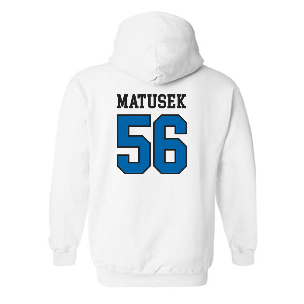 MTSU - NCAA Football : Ean Matusek - Classic Shersey Hooded Sweatshirt-1