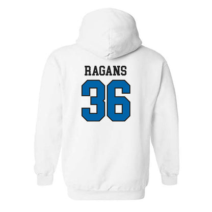 MTSU - NCAA Football : Christopher Ragans - Classic Shersey Hooded Sweatshirt-1