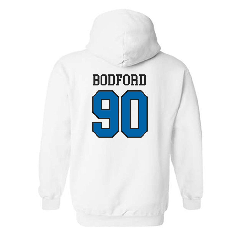 MTSU - NCAA Football : Justin Bodford - Classic Shersey Hooded Sweatshirt-1