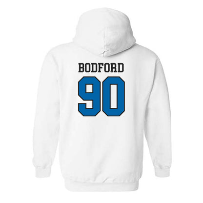 MTSU - NCAA Football : Justin Bodford - Classic Shersey Hooded Sweatshirt-1
