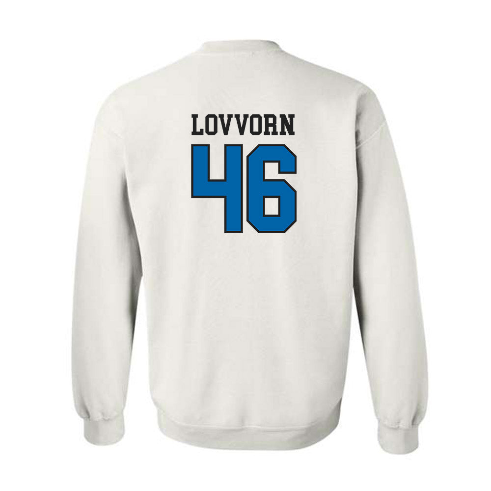 MTSU - NCAA Football : Sawyer Lovvorn - Classic Shersey Crewneck Sweatshirt-1