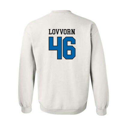 MTSU - NCAA Football : Sawyer Lovvorn - Classic Shersey Crewneck Sweatshirt-1