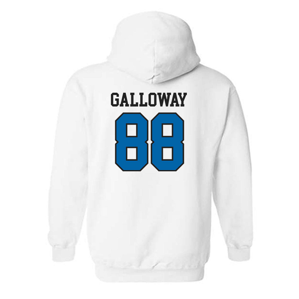 MTSU - NCAA Football : Tayvion Galloway - Classic Shersey Hooded Sweatshirt-1