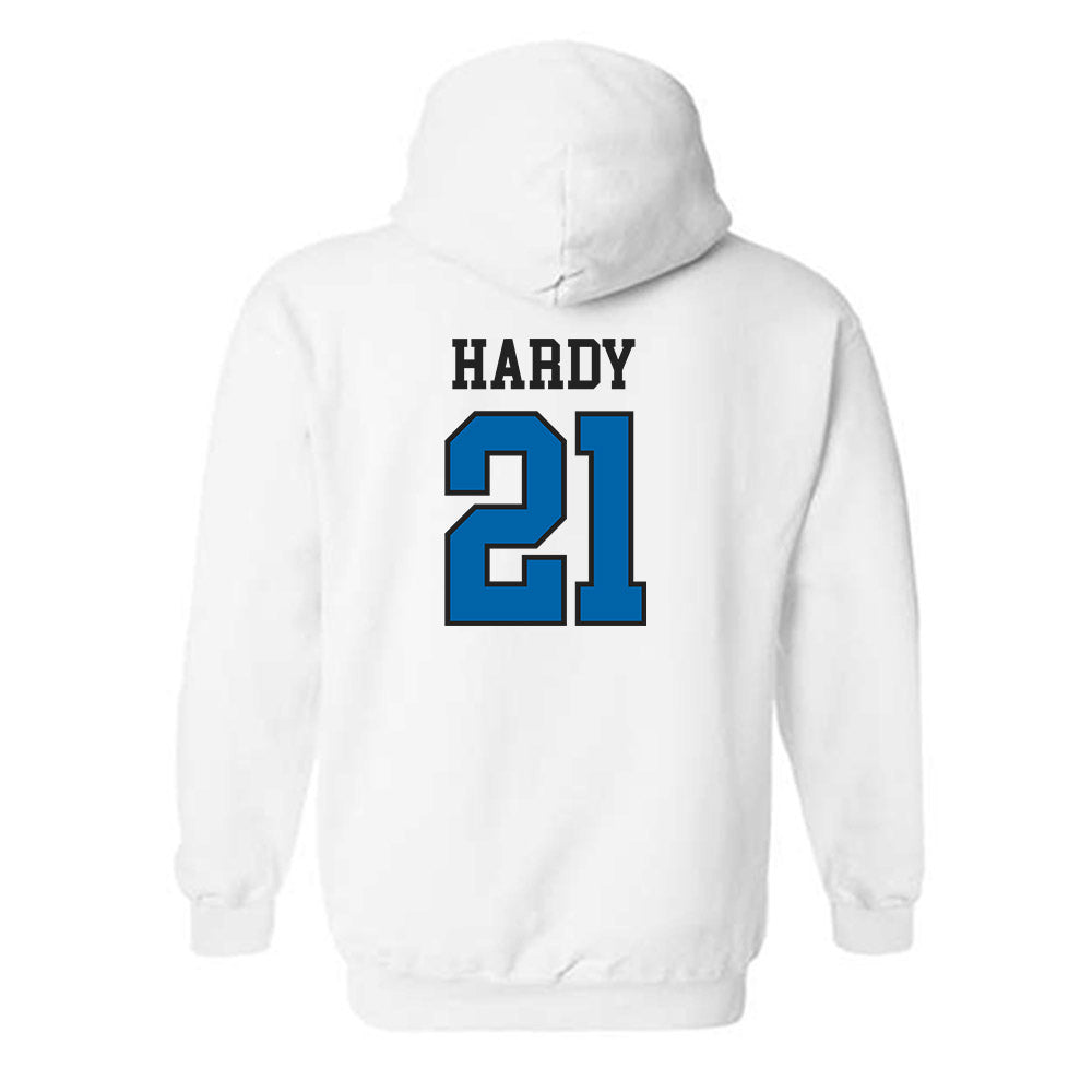 MTSU - NCAA Football : Jason Hardy - Classic Shersey Hooded Sweatshirt-1
