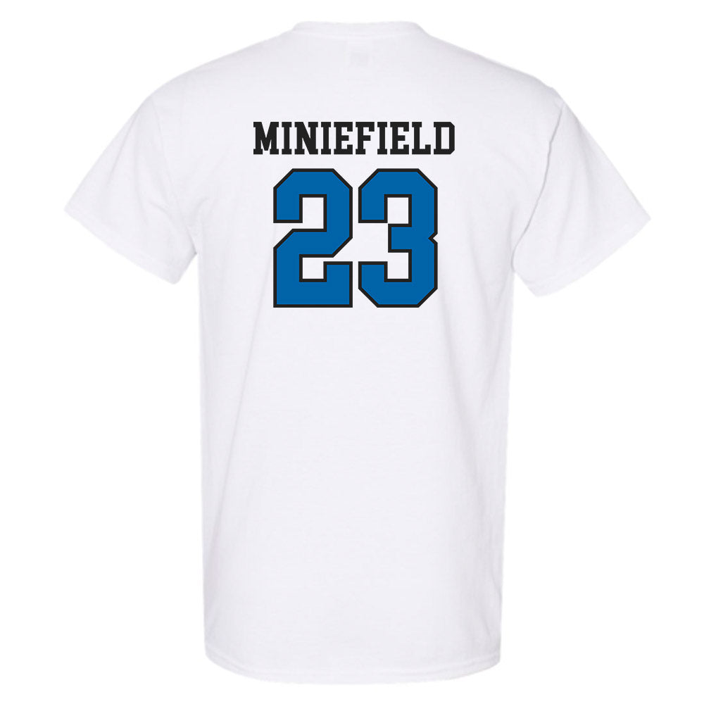 MTSU - NCAA Football : KJ Miniefield - Classic Shersey T-Shirt-1