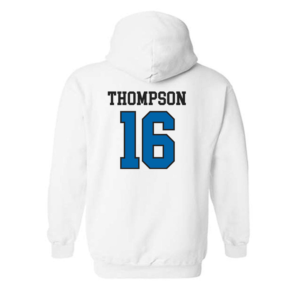 MTSU - NCAA Football : Jaiyden Thompson - Classic Shersey Hooded Sweatshirt-1