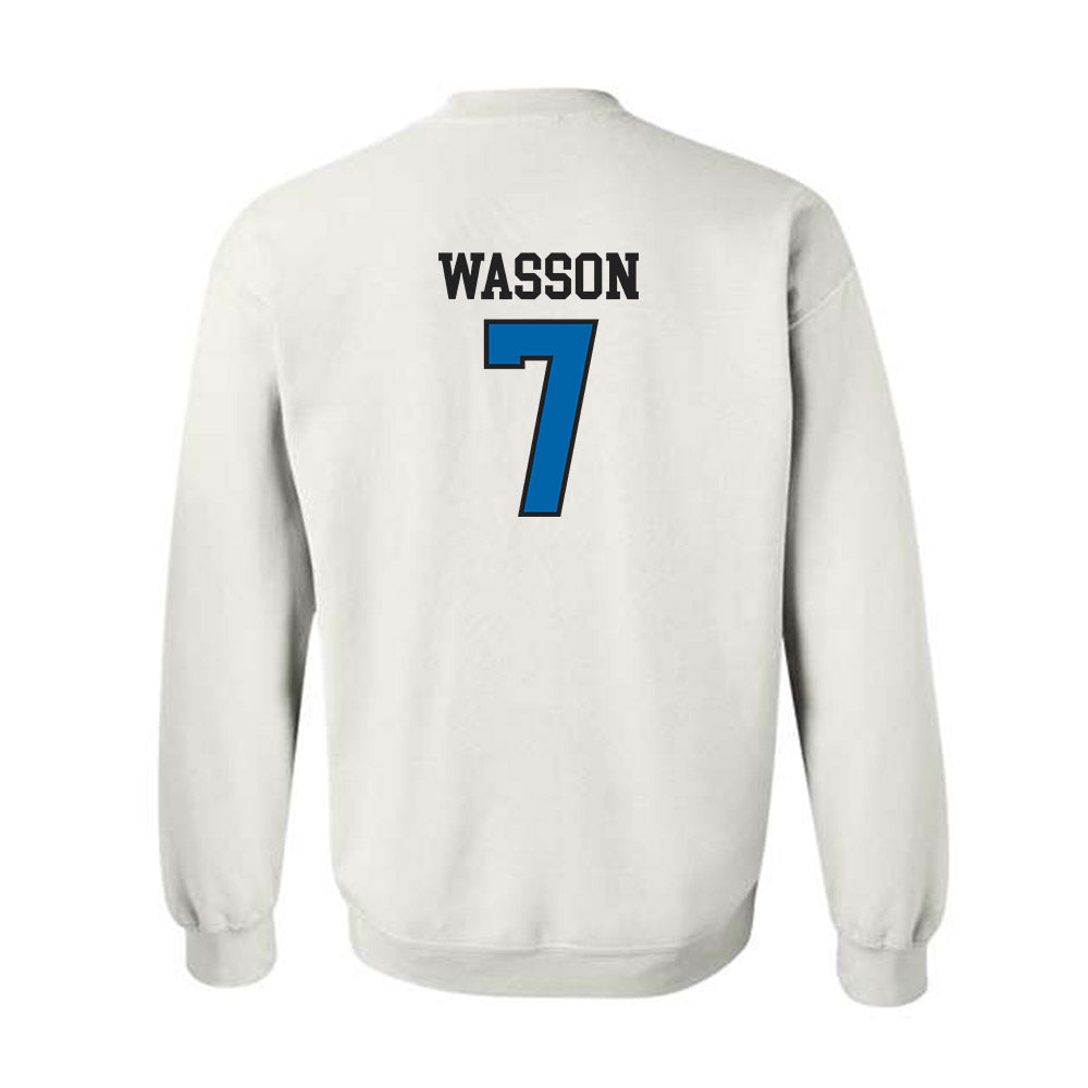 MTSU - NCAA Football : Hogan Wasson - Classic Shersey Crewneck Sweatshirt-1