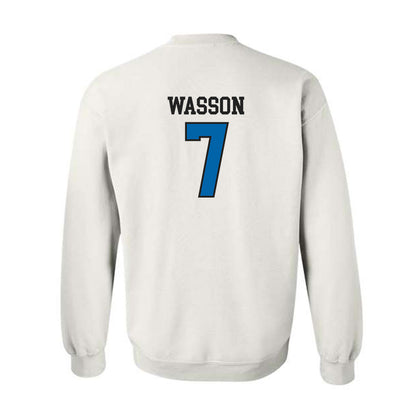 MTSU - NCAA Football : Hogan Wasson - Classic Shersey Crewneck Sweatshirt-1