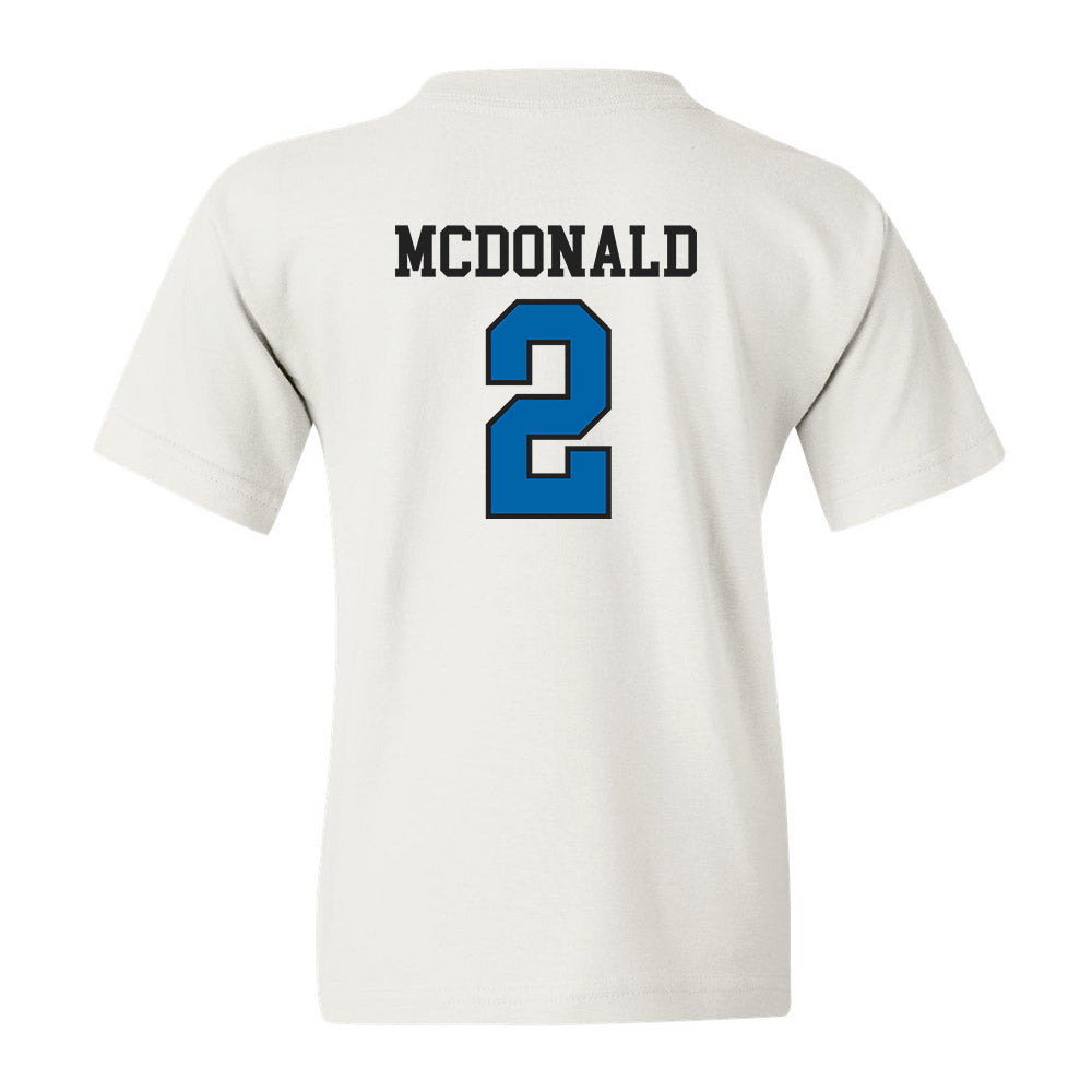 MTSU - NCAA Football : DeArre McDonald - Youth T-Shirt