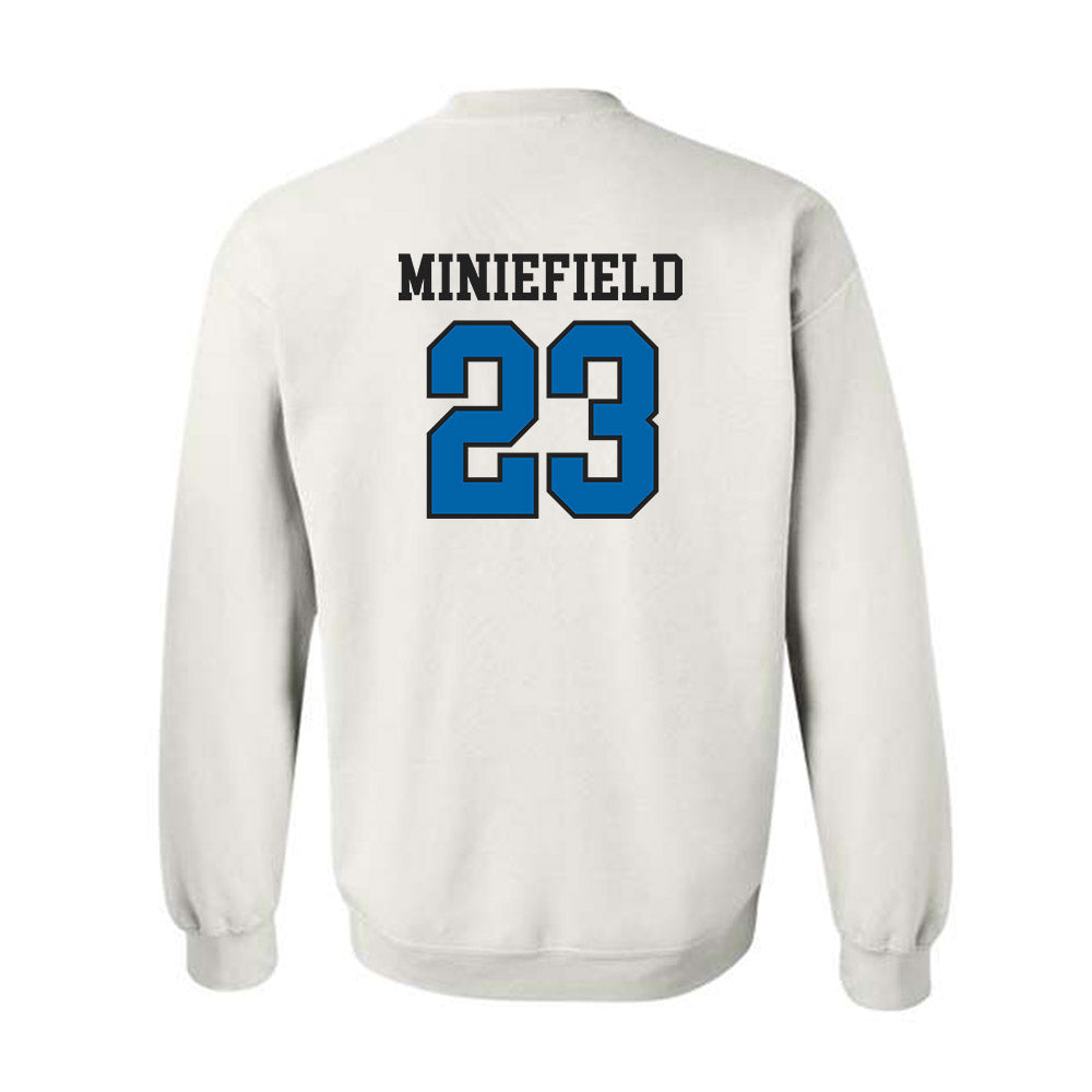 MTSU - NCAA Football : KJ Miniefield - Classic Shersey Crewneck Sweatshirt-1