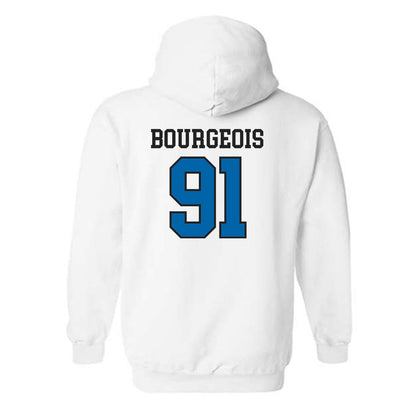 MTSU - NCAA Football : Dominic Bourgeois - Classic Shersey Hooded Sweatshirt-1