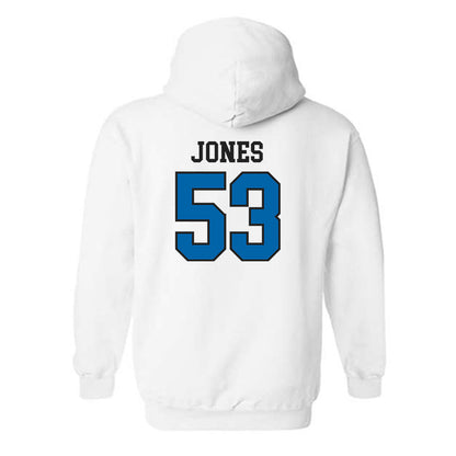MTSU - NCAA Football : Roman Jones - Classic Shersey Hooded Sweatshirt-1
