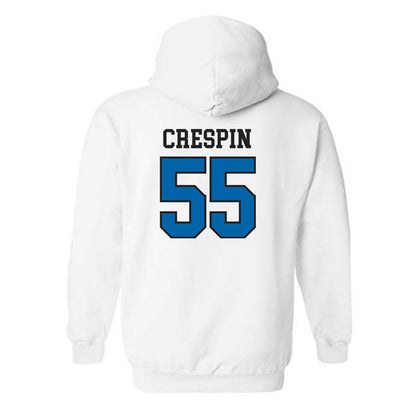 MTSU - NCAA Football : Adrian Crespin - Classic Shersey Hooded Sweatshirt-1