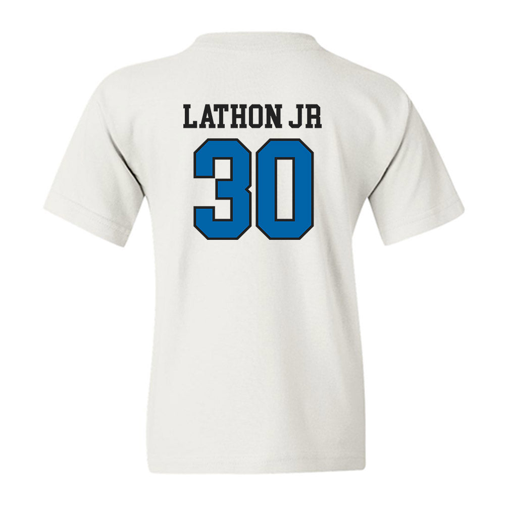 MTSU - NCAA Football : Rob Lathon Jr - Classic Shersey Youth T-Shirt-1